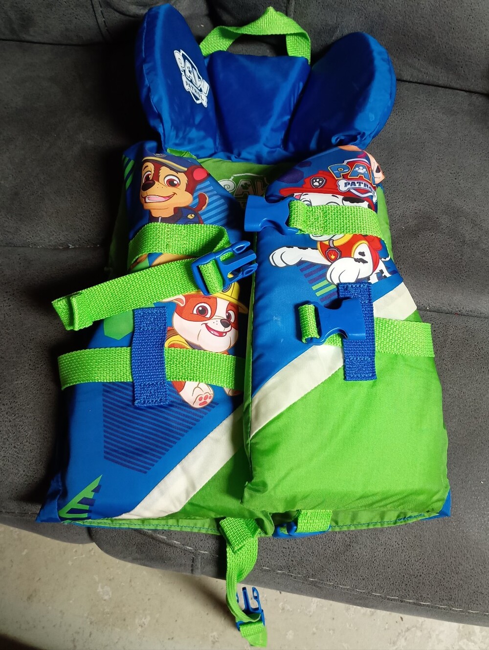 Paw Patrol Kids Jacket Green and Blue